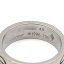 カルティエ Cartier LOVE ラブリング B4084700 ホワイトゴールド K18WG #49(JP9) リング 指輪 750 18K WG クラシックモデル 8.5号