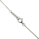 ティファニー Tiffany & Co ハートキー ホワイトゴールド×プラチナシルバー K18WG ダイヤモンド Pt950(チェーン) ネックレス T＆Co. 18K 18金 750 WG PTチェーン 鍵モチーフ
