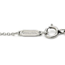 ティファニー Tiffany & Co ハートキー ホワイトゴールド×プラチナシルバー K18WG ダイヤモンド Pt950(チェーン) ネックレス T＆Co. 18K 18金 750 WG PTチェーン 鍵モチーフ