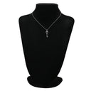ティファニー Tiffany & Co ハートキー ホワイトゴールド×プラチナシルバー K18WG ダイヤモンド Pt950(チェーン) ネックレス T＆Co. 18K 18金 750 WG PTチェーン 鍵モチーフ