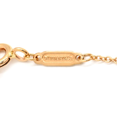 ティファニー Tiffany & Co アンパサンド パヴェダイヤモンド ローズゴールド K18PG ダイヤモンド ネックレス T&Co. Au750 18K ローズゴールド