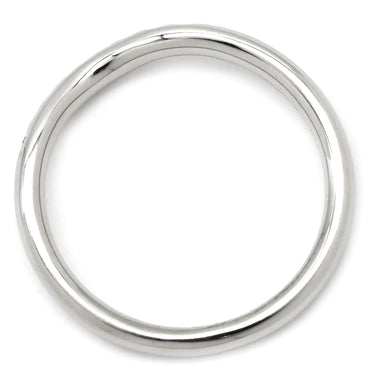 ティファニー Tiffany & Co カーブド バンド ダイヤモンド プラチナシルバー Pt950 ダイヤモンド リング 指輪 T＆Co. Pt950 プラチナ 9石 9粒 エルサペレッティ 8.5号