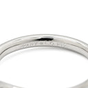 ティファニー Tiffany & Co カーブド バンド ダイヤモンド プラチナシルバー Pt950 ダイヤモンド リング 指輪 T＆Co. Pt950 プラチナ 9石 9粒 エルサペレッティ 8.5号