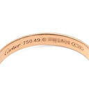 カルティエ Cartier トリニティ スモールモデル ホワイトゴールド×イエローゴールド×ピンクゴールド K18WG K18YG K18PG #49 リング 指輪 Au750 18K 3連 3重 3カラー 9.5号