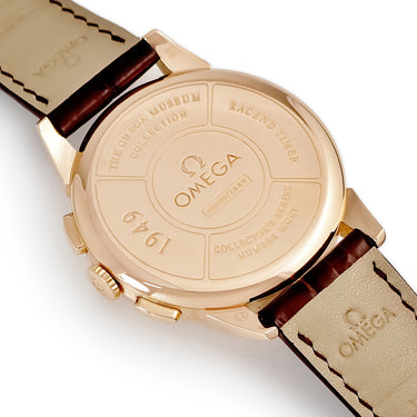 腕時計 オメガ OMEGA ミュージアムコレクション No.8 レーセンドタイマー 516.53.39.50.02.001 手巻き メンズ 限定 K18RG無垢
