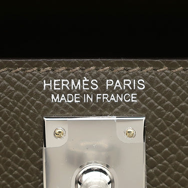 エルメス HERMES ミニケリードゥ 外縫い ヴェールロデン×デュンヌ×ブラック ヴォーエプソン 2WAYバッグ シルバー金具 新品 未使用 トリコロール 2026年製
