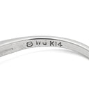 ミキモト MIKIMOTO パール ソリティア パールホワイト×ホワイトゴールド K14WG パール リング 指輪 真珠 1P 1粒 14K 14金 Au585 WG 10号