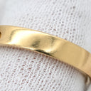 ショーメ CHAUMET リアン エヴィダンス 4mm イエローゴールド K18YG リング 指輪 Liens 750 18K 18金 16.5号