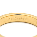 ショーメ CHAUMET リアン エヴィダンス 4mm イエローゴールド K18YG リング 指輪 Liens 750 18K 18金 16.5号