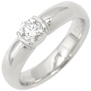 ティファニー Tiffany & Co ドッツ ソリティア ダイヤリング プラチナシルバー Pt950 ダイヤモンド リング 指輪 1P 1石 1粒 T＆Co. プラチナ 12号
