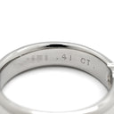 ティファニー Tiffany & Co ドッツ ソリティア ダイヤリング プラチナシルバー Pt950 ダイヤモンド リング 指輪 1P 1石 1粒 T＆Co. プラチナ 12号