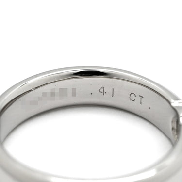 ティファニー Tiffany & Co ドッツ ソリティア ダイヤリング プラチナシルバー Pt950 ダイヤモンド リング 指輪 1P 1石 1粒 T＆Co. プラチナ 12号