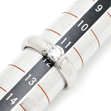 ティファニー Tiffany & Co ドッツ ソリティア ダイヤリング プラチナシルバー Pt950 ダイヤモンド リング 指輪 1P 1石 1粒 T＆Co. プラチナ 12号