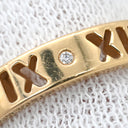 ティファニー Tiffany & Co ピアズド アトラス ナロー 4Pダイヤ ローズゴールド K18PG ダイヤモンド リング 指輪 4石 T&Co. 750 18K PG 10号