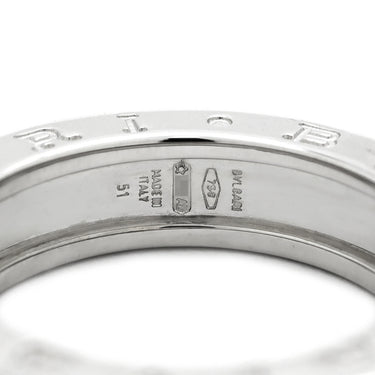 ブルガリ BVLGARI ビーゼロワン B-zero1 リング XS 336021 ホワイトゴールド K18WG #51(JP11) リング 指輪 750 18金 WG 1バンドリング 11号