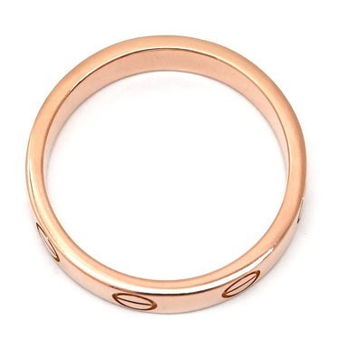カルティエ Cartier ミニラブリング B4085200 ピンクゴールド K18PG #48(JP8) リング 指輪 スモールモデル LOVE Ring 18K 750PG 8号