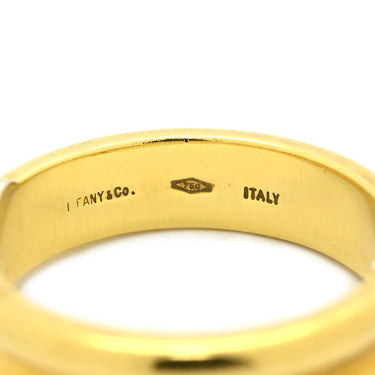 ティファニー Tiffany & Co シグネチャー ルビー サファイア ブルー×レッド×イエローゴールド×ホワイトゴールド K18YG K18WG ルビー サファイア リング 指輪 青 赤 T&Co. Au750 18K YG WG 10号