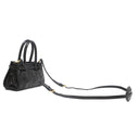 プラダ PRADA ボニー ミニ ハンドバッグ 1BA486 ブラック レザー 2WAYバッグ ゴールド金具 黒 三角ロゴ ショルダー
