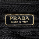 プラダ PRADA ボニー ミニ ハンドバッグ 1BA486 ブラック レザー 2WAYバッグ ゴールド金具 黒 三角ロゴ ショルダー