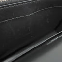 サンローラン SAINT LAURENT ケイト タッセル チェーンウォレット ブラック レザー 2WAYバッグ シルバー金具 ショルダー モノグラム カサンドラ 黒 型押し