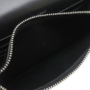サンローラン SAINT LAURENT ケイト タッセル チェーンウォレット ブラック レザー 2WAYバッグ シルバー金具 ショルダー モノグラム カサンドラ 黒 型押し