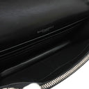 サンローラン SAINT LAURENT ケイト タッセル チェーンウォレット ブラック レザー 2WAYバッグ シルバー金具 ショルダー モノグラム カサンドラ 黒 型押し
