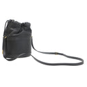 グッチ GUCCI ホースビット バケットバッグ 602118 ブラック レザー ショルダーバッグ ゴールド金具 黒 巾着