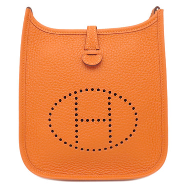 エルメス HERMES エヴリン TPM 16 オレンジ トリヨンクレマンス ショルダーバッグ シルバー金具 新品 未使用 エブリン 2025年製
