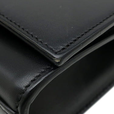 サンローラン SAINT LAURENT ケイト タッセル チェーンショルダー ブラック レザー ショルダーバッグ ゴールド金具 モノグラム カサンドラ 黒