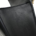 サンローラン SAINT LAURENT ケイト タッセル チェーンショルダー ブラック レザー ショルダーバッグ ゴールド金具 モノグラム カサンドラ 黒