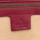 グッチ GUCCI リベル ミディアム トップハンドル トートバッグ 516459 レッド レザー 2WAYバッグ ゴールド金具 ハンドバッグ ショルダー