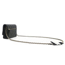 シャネル CHANEL マトラッセ ミニ チェーンウォレット AP1649 ブラック ラムスキン チェーンウォレット ゴールド金具 ココマーク カメリア