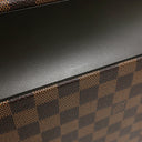 ルイヴィトン LOUIS VUITTON ホライゾン 55 N23304 ダミエエベヌ ダミエキャンバス キャリーバッグ シルバー金具 茶 TSAロック 4輪 イニシャル刻印入り