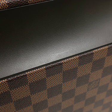 ルイヴィトン LOUIS VUITTON ホライゾン 55 N23304 ダミエエベヌ ダミエキャンバス キャリーバッグ シルバー金具 茶 TSAロック 4輪 イニシャル刻印入り