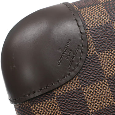 ルイヴィトン LOUIS VUITTON ホライゾン 55 N23304 ダミエエベヌ ダミエキャンバス キャリーバッグ シルバー金具 茶 TSAロック 4輪 イニシャル刻印入り