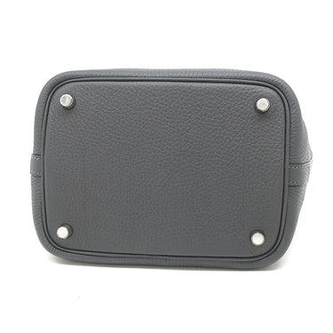 エルメス HERMES ピコタンロック 18 PM グリミスティ トリヨンクレマンス ハンドバッグ シルバー金具 新品 未使用 グレー 2026年製