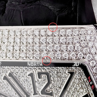腕時計 フランクミュラー FRANCK MULLER ヴァンガード V45SCDT 自動巻き メンズ ダイヤ パヴェ トノー トノウ デイト アラビア