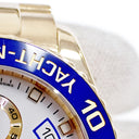 腕時計 ロレックス ROLEX ヨットマスターII 116688 ランダム番 自動巻き メンズ ランダム番 K18YG無垢 レガッタクロノグラフ ホワイト ブルー