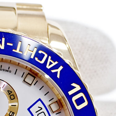 腕時計 ロレックス ROLEX ヨットマスターII 116688 ランダム番 自動巻き メンズ ランダム番 K18YG無垢 レガッタクロノグラフ ホワイト ブルー