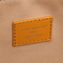 ルイヴィトン LOUIS VUITTON ショッパー バッグ MM M24457 サフラン レザー 2WAYバッグ シルバー金具 イエロー トート ショルダー