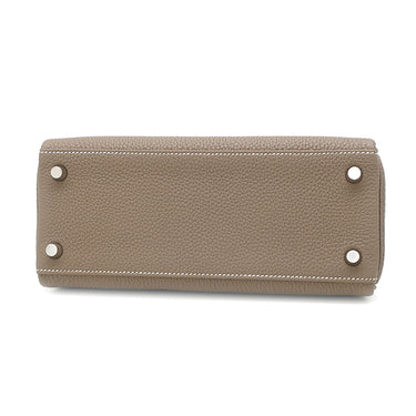 エルメス HERMES ケリー25 内縫い エトゥープ トゴ 2WAYバッグ シルバー金具 新品 未使用 グレージュ ハンドバッグ ショルダー 2026年製