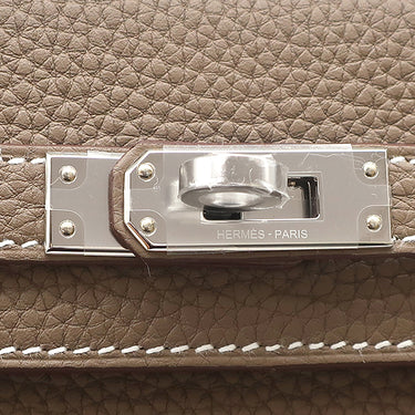 エルメス HERMES ケリー25 内縫い エトゥープ トゴ 2WAYバッグ シルバー金具 新品 未使用 グレージュ ハンドバッグ ショルダー 2026年製