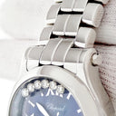 腕時計 ショパール CHOPARD ハッピースポーツ 36 オートマティック 278559-3009 自動巻き メンズ レディース 純正ダイヤ 青 デイト