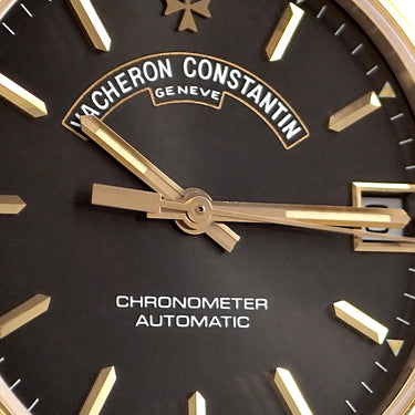 腕時計 ヴァシュロン・コンスタンタン VACHERON CONSTANTIN オーヴァーシーズ ミディアム 42050/423J 自動巻き メンズ K18YG無垢 デイト
