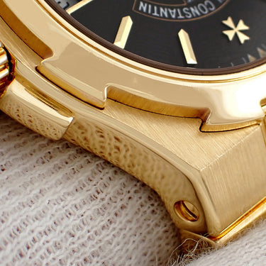 腕時計 ヴァシュロン・コンスタンタン VACHERON CONSTANTIN オーヴァーシーズ ミディアム 42050/423J 自動巻き メンズ K18YG無垢 デイト