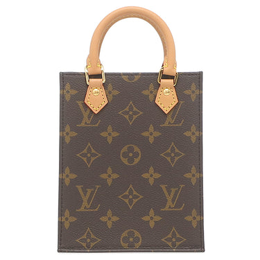 ルイヴィトン LOUIS VUITTON プティット サックプラ M81295 モノグラム モノグラムキャンバス 2WAYバッグ ゴールド金具 ハンドバッグ ショルダー