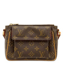 ルイヴィトン LOUIS VUITTON ヴィバシテPM M51165 モノグラム モノグラムキャンバス ショルダーバッグ ゴールド金具 茶 赤 ショルダー ポシェット