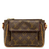 ルイヴィトン LOUIS VUITTON ヴィバシテPM M51165 モノグラム モノグラムキャンバス ショルダーバッグ ゴールド金具 茶 赤 ショルダー ポシェット