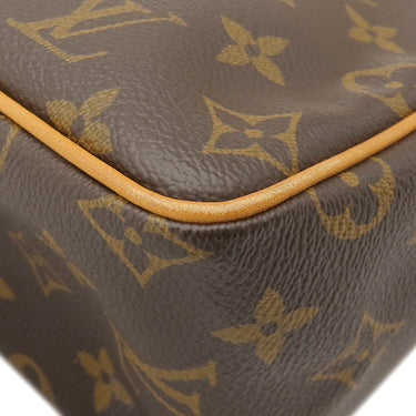 ルイヴィトン LOUIS VUITTON ヴィバシテPM M51165 モノグラム モノグラムキャンバス ショルダーバッグ ゴールド金具 茶 赤 ショルダー ポシェット