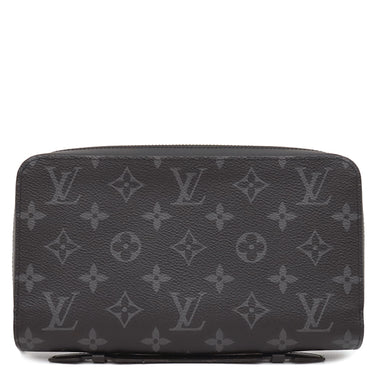 ルイヴィトン LOUIS VUITTON ジッピーXL M61698 モノグラムエクリプス モノグラムエクリプス 長財布 ガンメタル金具 黒 ラウンドファスナー トラベルウォレット